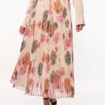 ΦΟΥΣΤΑ ΠΛΙΣΕ FLORAL Σάπιο μήλο Dress Up