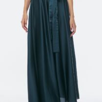 ΦΟΥΣΤΑ ΣΑΤΕΝ ΜΕ ΖΩΝΗ Πετρόλ Dress Up