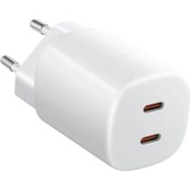 Φορτιστής Official Xiaomi Nano Turbo Power Adapter Γρήγορος Ταξιδιού / Αντάπτορας με 2 x Type-C 45W - White (BHR087OEU)