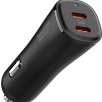 Φορτιστής Αυτοκινήτου Spigen EV502 ArcStation Essential Car Charger με 2 x Type-C 50W - Black (ACP08523)