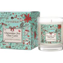 Φυσικό Αρωματικό Κερί Μασάζ-Chai Latte Christmas Joy 160gr MESSINIAN SPA