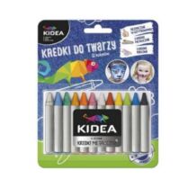 ΧΡΩΜΑΤΑ ΠΡΟΣΩΠΟΥ KIDEA  12 COLORS 2.5gr