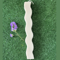 Χειροποίητη Λαμπάδα Wave Beige Luxury Candles