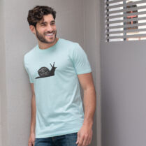Χοχλιούς - Organic Vegan T-Shirt Unisex - Μέντα - XXL Memorybox Χοχλιούς - Organic Vegan T-Shirt Unisex - Μέντα - XXL Memorybox
